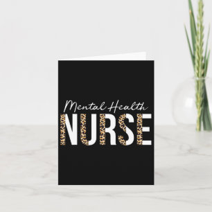 Health Nurse Psych Nurse Psychiatric Nurse Rn  Card
