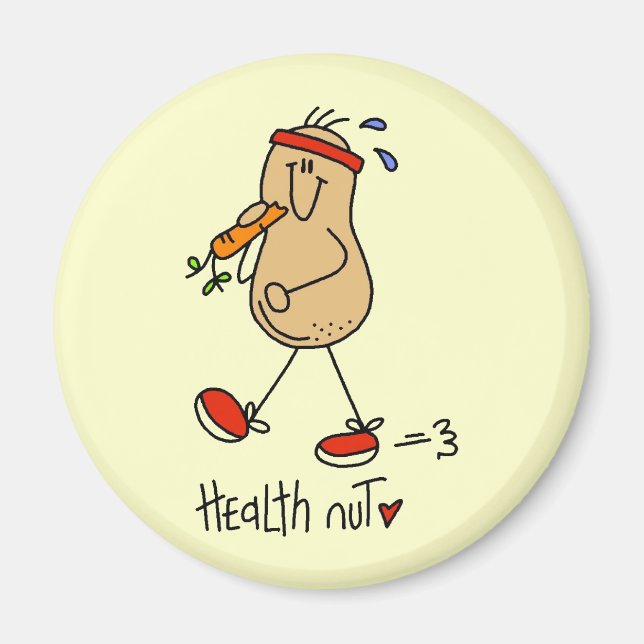 Health Nut T-shirts and Gifts Magnet (Front)