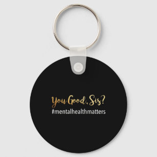 Health Problems Awareness Human Brain Key Ring