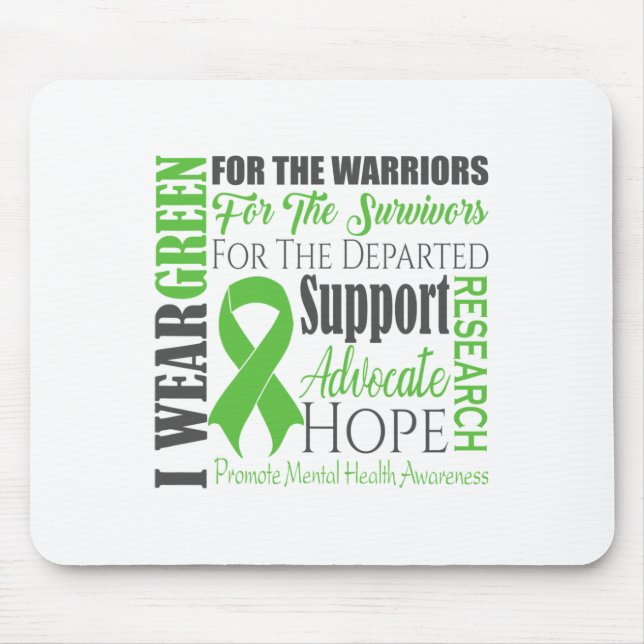 Health Problems Awareness  Mouse Mat (Front)