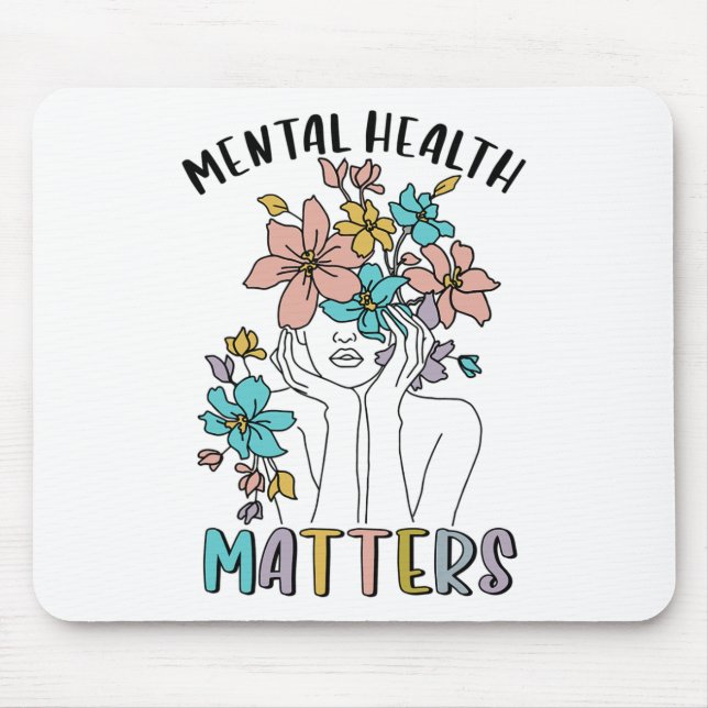 Health Problems Awareness Neurodiversity Emotion W Mouse Mat (Front)
