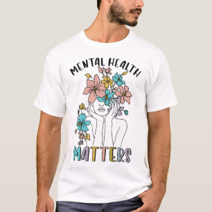 Health Problems Awareness Neurodiversity Emotion W T-Shirt