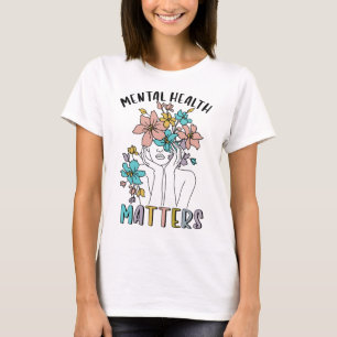 Health Problems Awareness Neurodiversity Emotion W T-Shirt