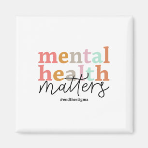Health Problems Awareness Retro Psychologist Women Magnet
