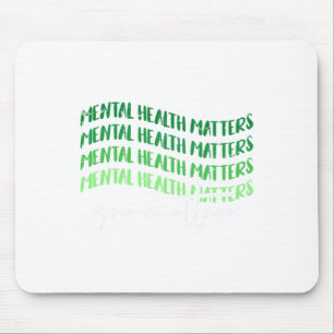 Health Problems Awareness Warrior Councilor Therap Mouse Mat