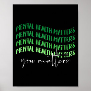 Health Problems Awareness Warrior Councilor Therap Poster