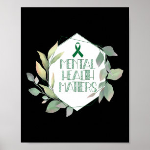 Health Problems Awareness Warrior Counsellor Thera Poster