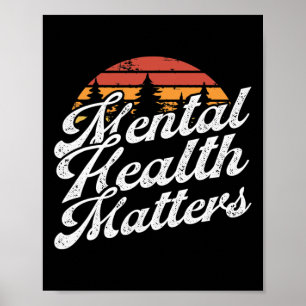 Health Problems - Brain Illness Awareness Poster