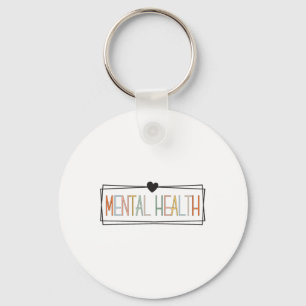 Health Problems Brain Illness Mental Health Awaren Key Ring