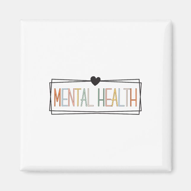 Health Problems Brain Illness Mental Health Awaren Magnet (Front)