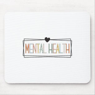 Health Problems Brain Illness Mental Health Awaren Mouse Mat
