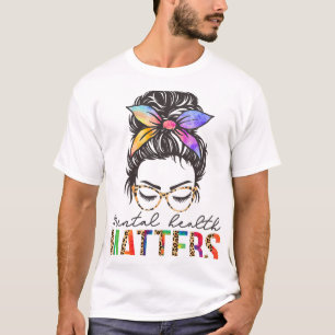 Health Problems Brain Illness Mental Health Awaren T-Shirt