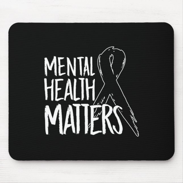 Health Problems Design Suicide For Awareness Suppo Mouse Mat (Front)