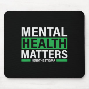 Health Problems End The Stigma Mental Health Aware Mouse Mat