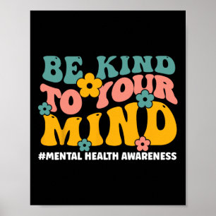 Health Problems End The Stigma Mental Health Aware Poster