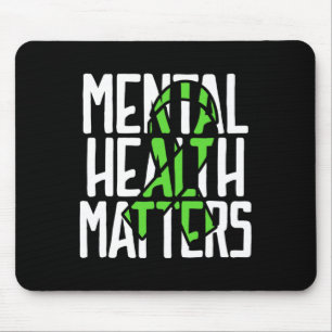 Health Problems Fight Stigma Mental Health Awarene Mouse Mat