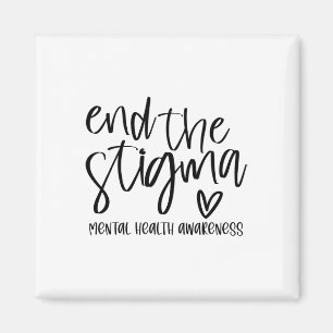 Health Problems Floral Brain Graphic End The Stigm Magnet
