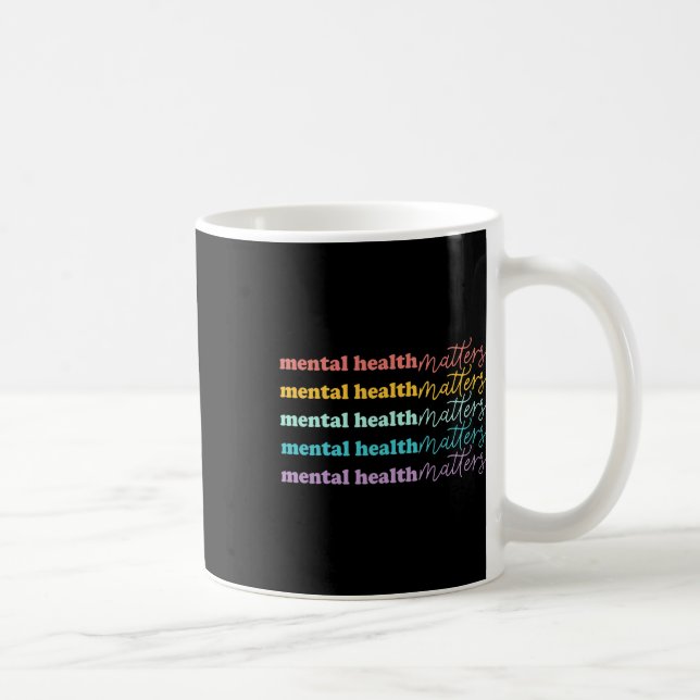 Health Problems Gift Human Brain Illness Awareness Coffee Mug (Right)