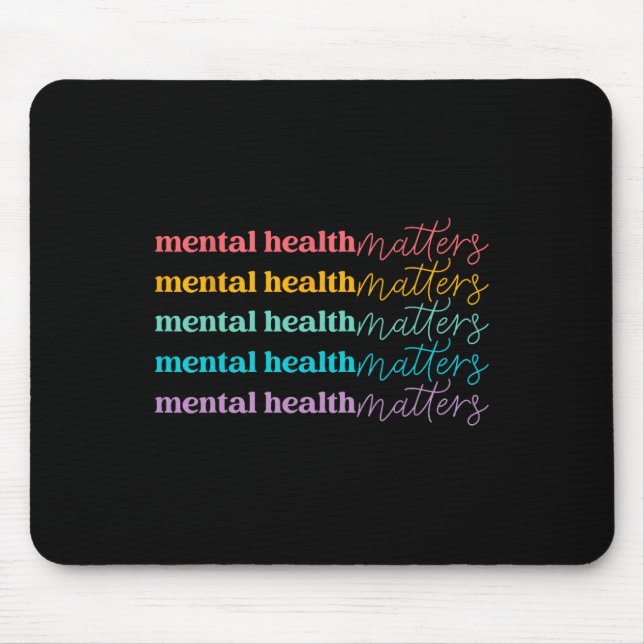 Health Problems Gifts Human Brain Illness Awarenes Mouse Mat (Front)