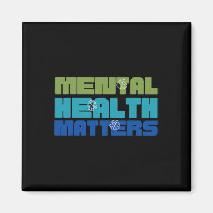 Health Problems Green For Mental Health Awareness Magnet
