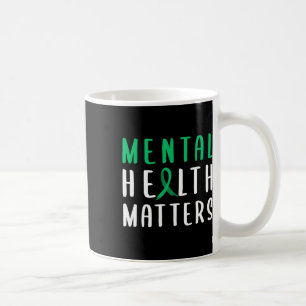 Health Problems Green Ribbon Coffee Mug