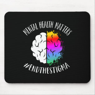 Health Problems Happy End Stigma Awareness Graphic Mouse Mat