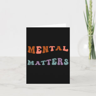 Health Problems Human Brain Illness Awareness 2  Card
