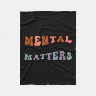 Health Problems Human Brain Illness Awareness 2 Fleece Blanket