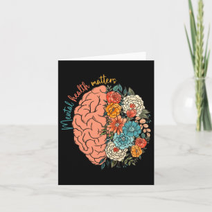 Health Problems Human Brain Illness Awareness  Card