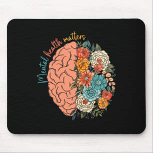 Health Problems Human Brain Illness Awareness Mouse Mat