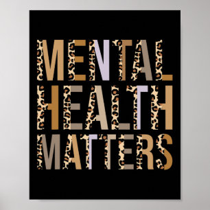 Health Problems Leopard Print Mental Awareness Mon