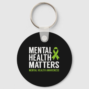 Health Problems Men Women Kids Mental Health Aware Key Ring