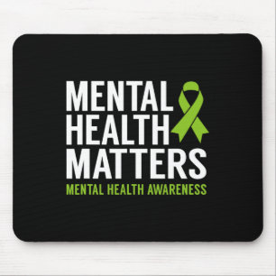 Health Problems Men Women Kids Mental Health Aware Mouse Mat