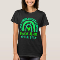 Health Problems Mental Awareness Leopard Rainbow W
