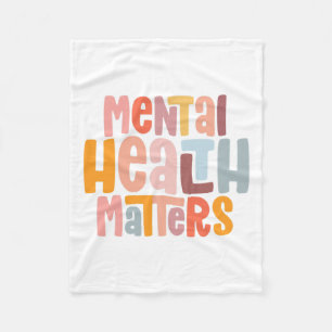 Health Problems Mental Health Awareness Illness Fleece Blanket