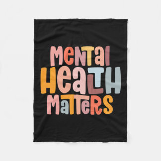 Health Problems Mental Health Awareness Illness  Fleece Blanket