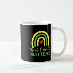 Health Problems Rainbow Retro National Awareness M Coffee Mug