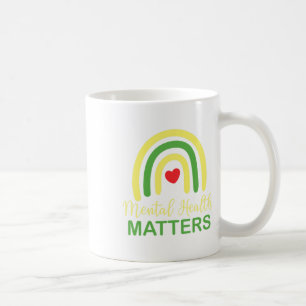 Health Problems Rainbow Retro National Awareness M Coffee Mug