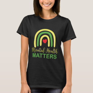 Health Problems Rainbow Retro National Awareness M T-Shirt