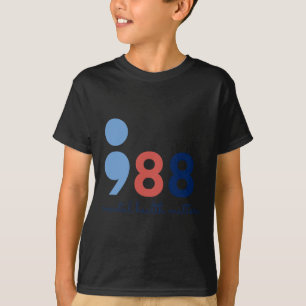Health Problems Semicolon Suicide Hotline Preventi T-Shirt