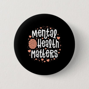Health Problems Women's End The Stigma Illness 6 Cm Round Badge