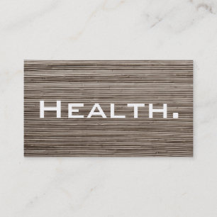 Health Professional Business Card