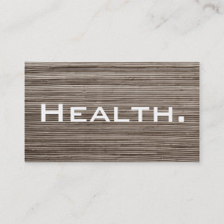 Health Professional Business Card
