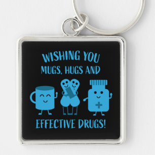 Health Recovery Get Well Soon Key Ring