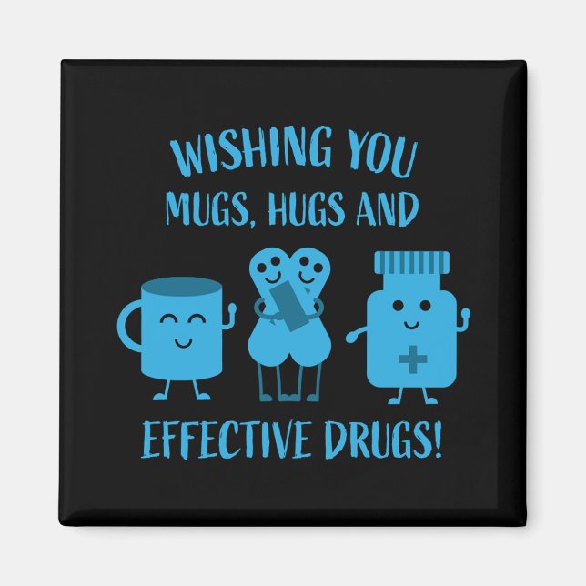 Health Recovery Get Well Soon   Magnet (Front)