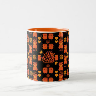 Health Recovery Get Well Soon Two-Tone Coffee Mug