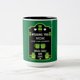 Health Recovery Get Well Soon   Two-Tone Coffee Mug