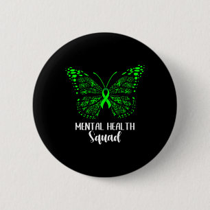 Health Squad Appreciation Day Butterfly Women For  6 Cm Round Badge