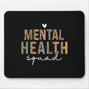 Health Squad End The Stigma Mental Health For Wome Mouse Mat