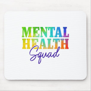 Health Squad Mental Health Awareness Month Problem Mouse Mat
